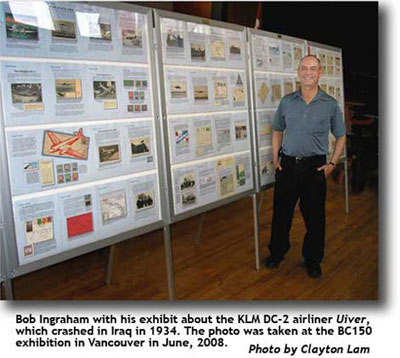 Bob Ingraham at BC150 exhibition